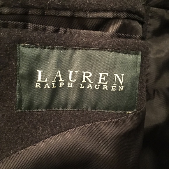 Ralph Lauren Men's Full Length Wool Top Coat - Picture 2 of 3