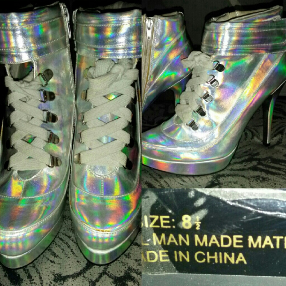 Holographic Booties!