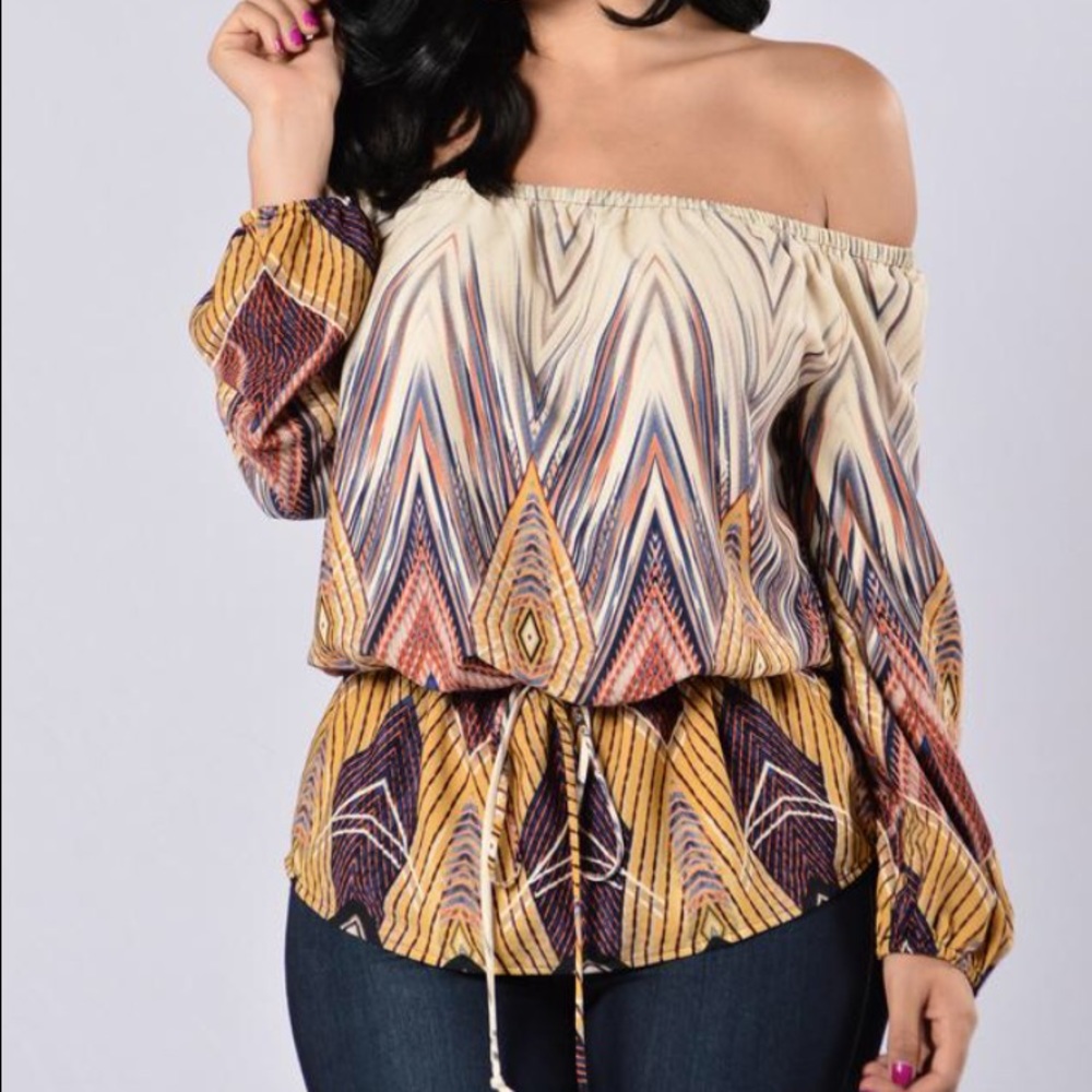 NWT Off Shoulder Shirt