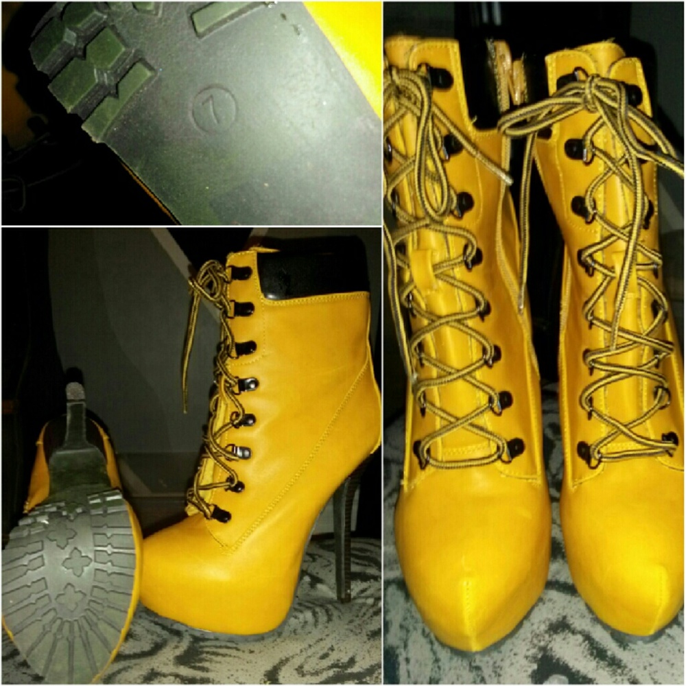 Construction worker booties!!