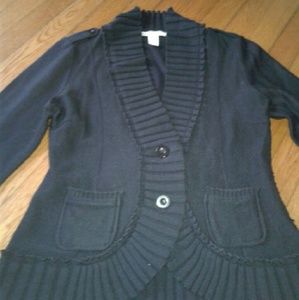 White house black market sweater cardigan