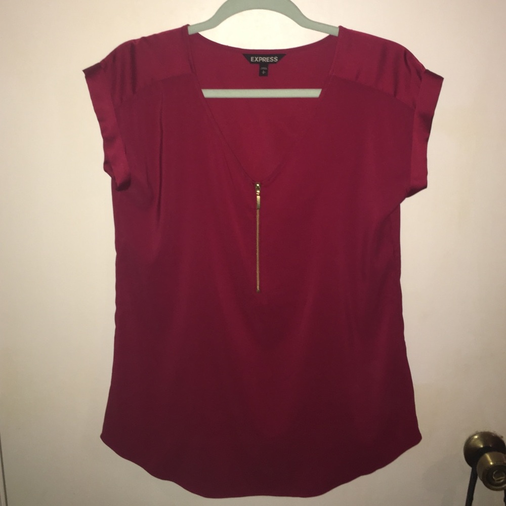 Red express blouse