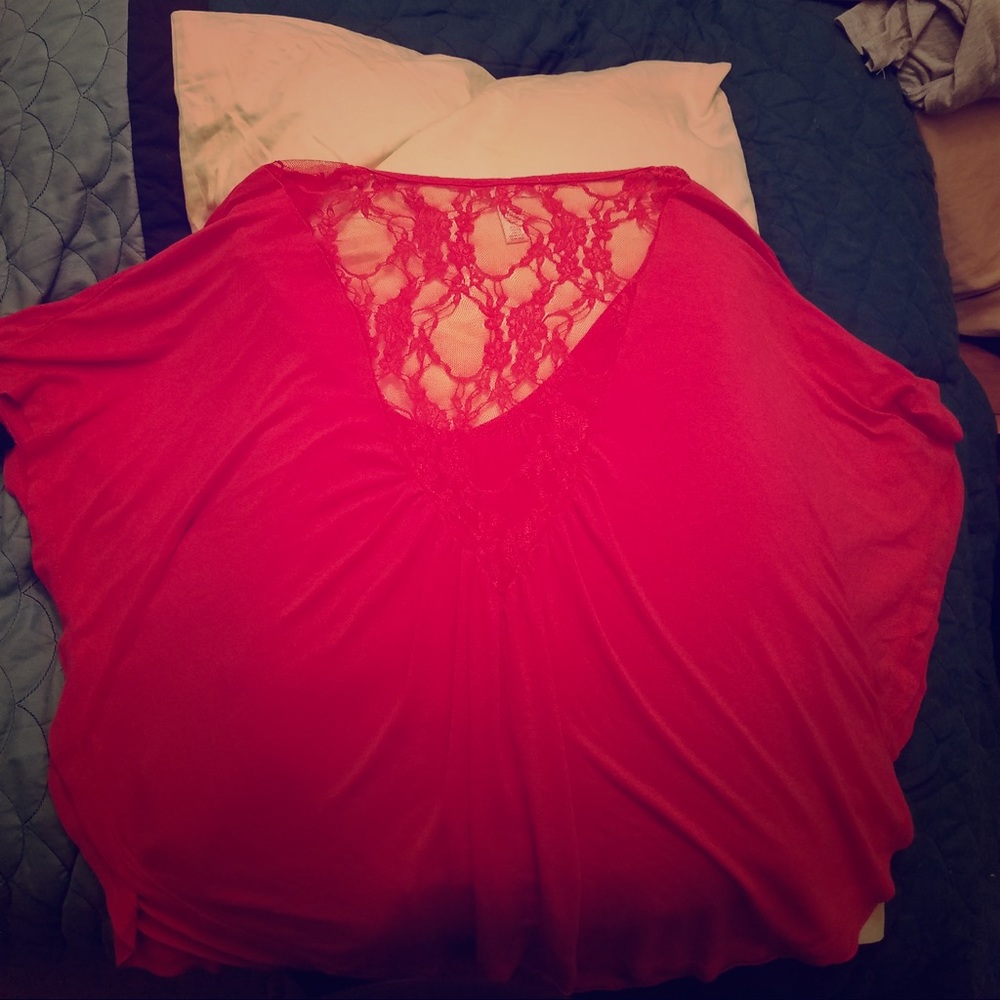 Adorable coral crop top