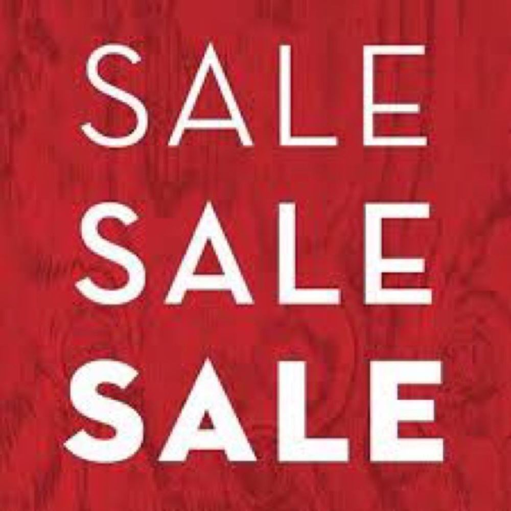 Sale ... lots of markdowns