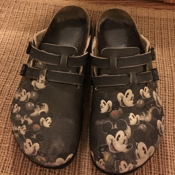 womens mickey mouse birkenstock sandals