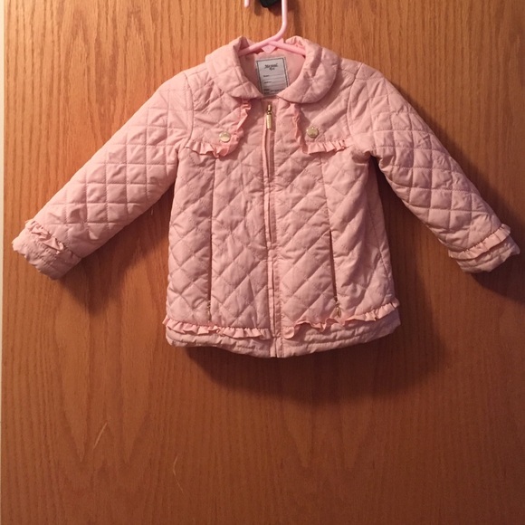 Mayoral Other - Mayoral light pink 18m quilted windbreaker jacket