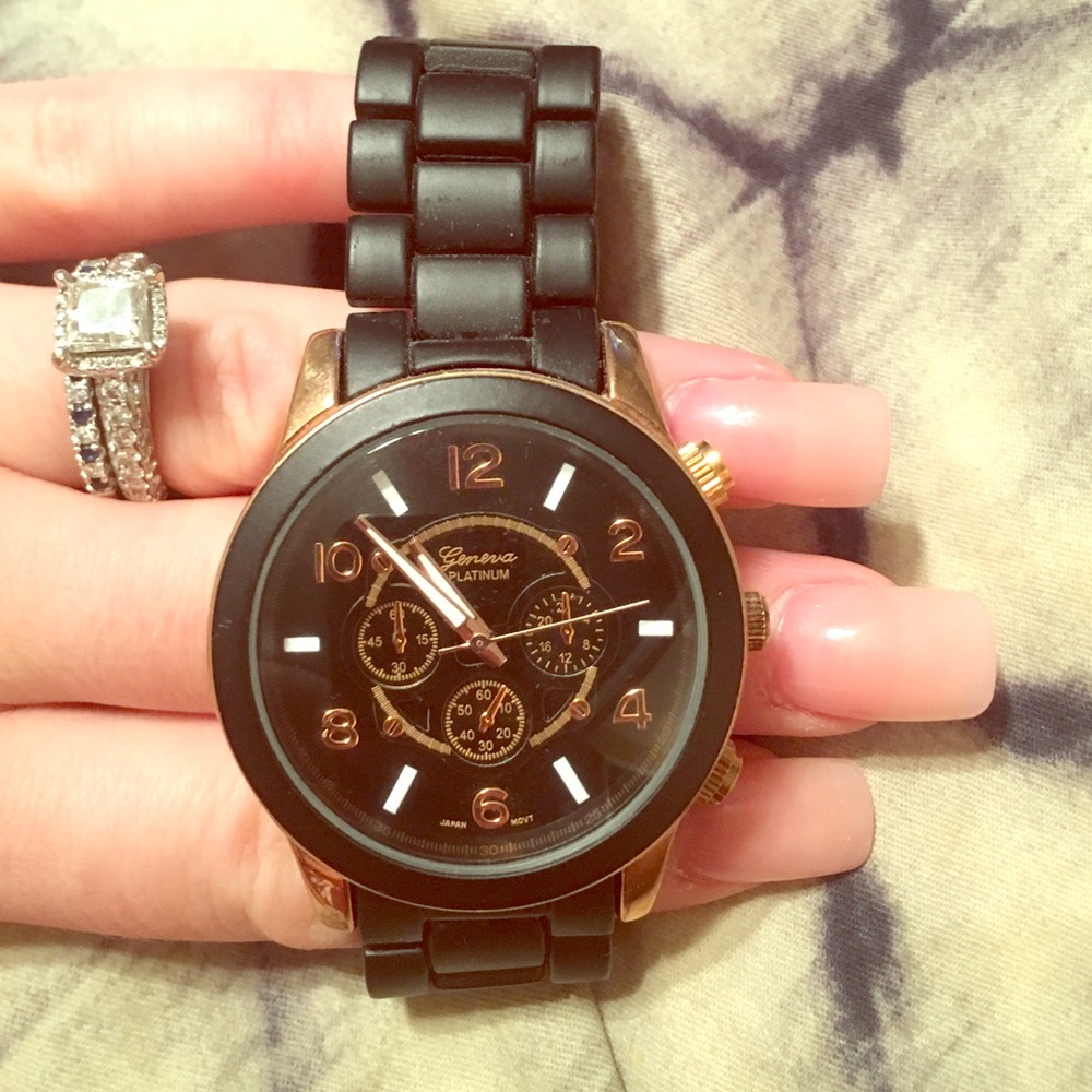 Geneva "Platinum" watch.