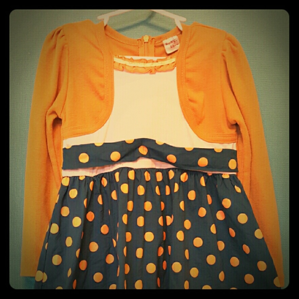 Boutique Polka Dot Dress