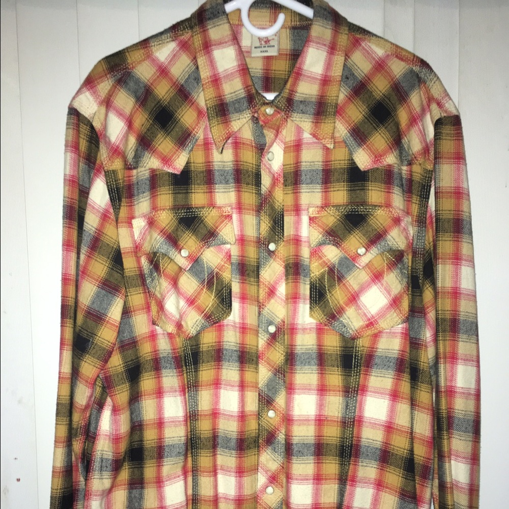 XXXL men's True religion long sleeve shirt