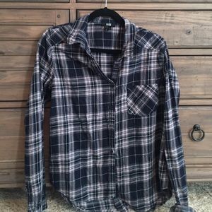 Paige premium plaid shirt.