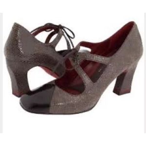 OH! Shoes Healthy Heels NIB Sz 8.5 39 Alana Python