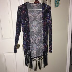 Paisley cardigan