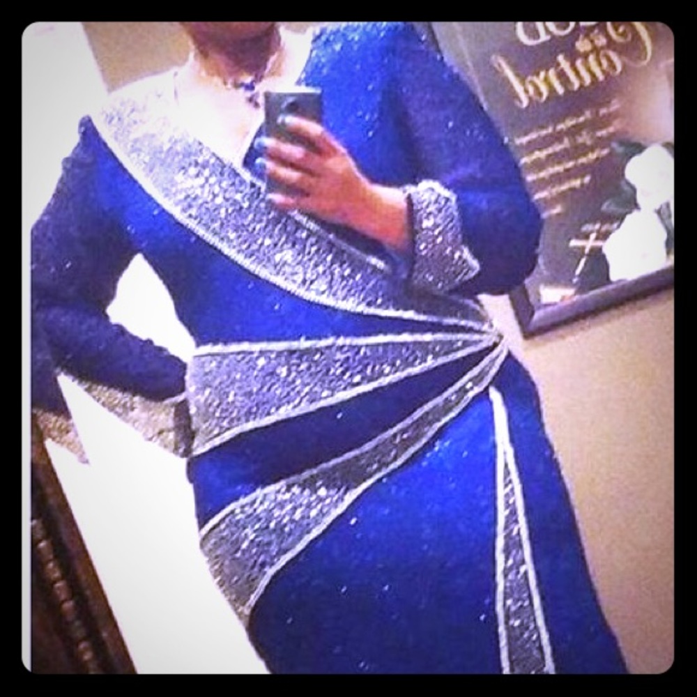 Mardi Gras gown