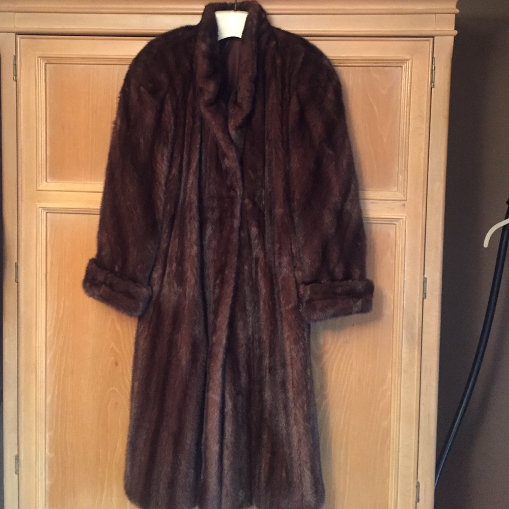 Mink coat
