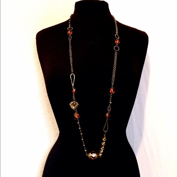 Beautiful Long Exquisite Necklace - Picture 1 of 4