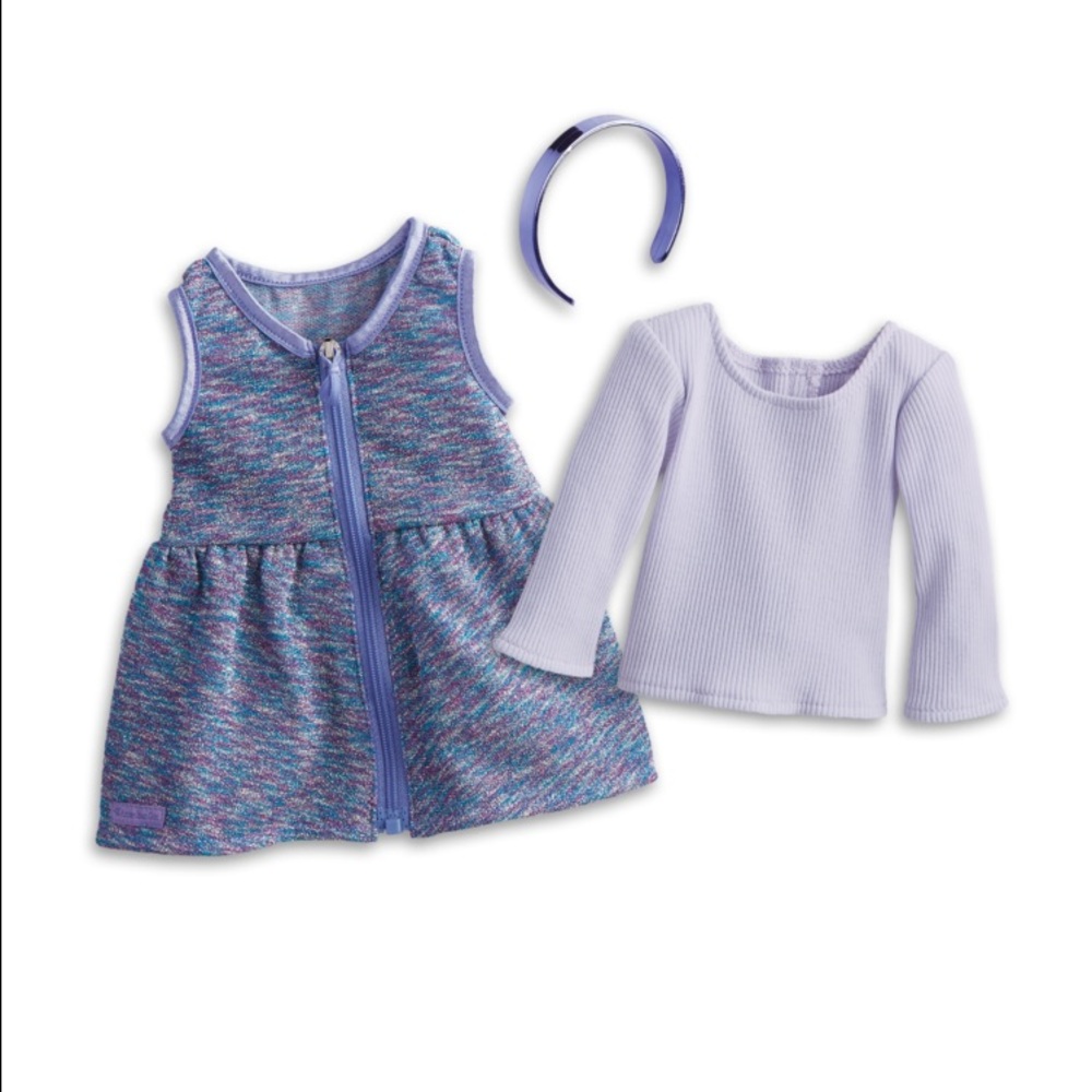 Purple Sparkle Outfit