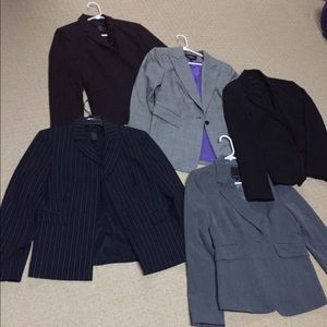 Limited blazer jackets (size medium) lot of 5