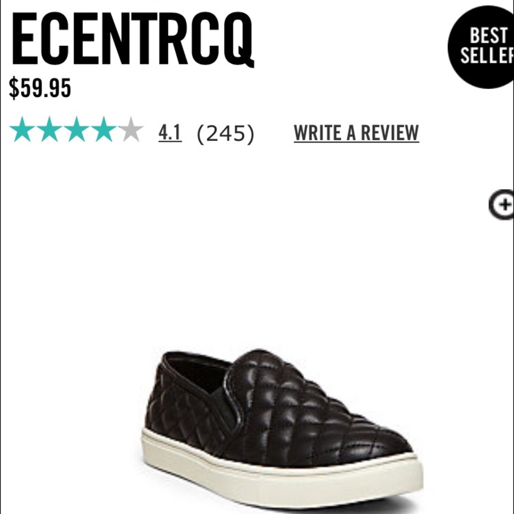 Steve Madden Ecentrcq flats in Black - never worn