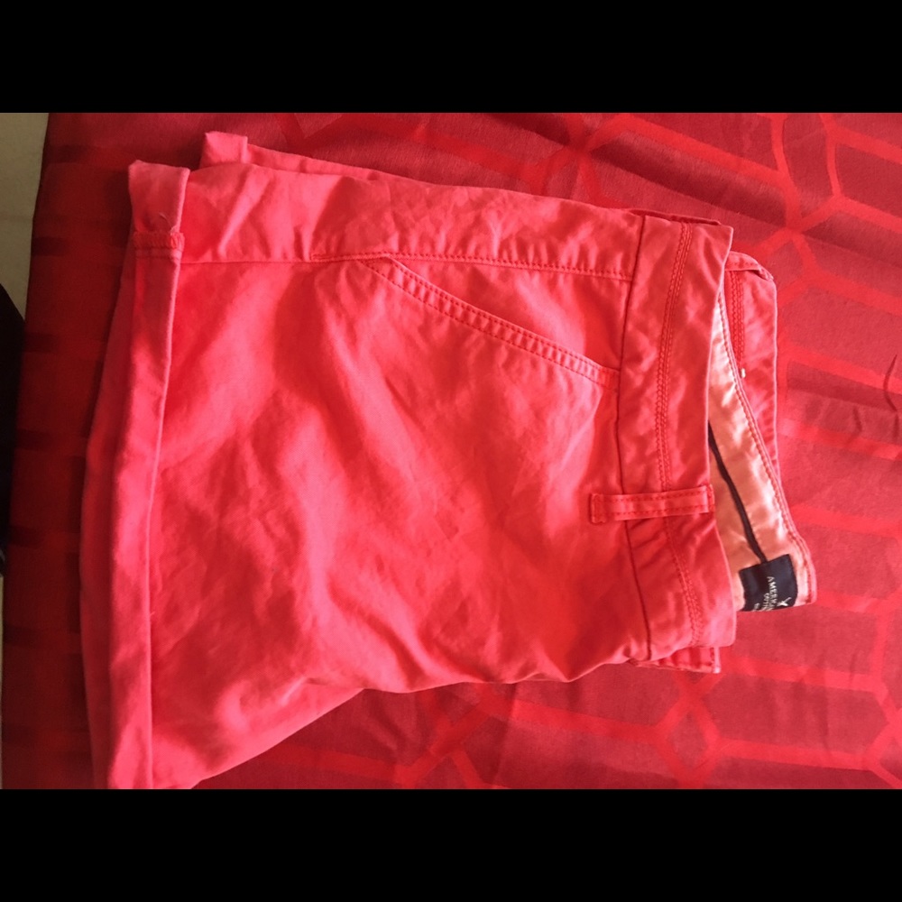 American Eagle pink shorts size 8 gently used