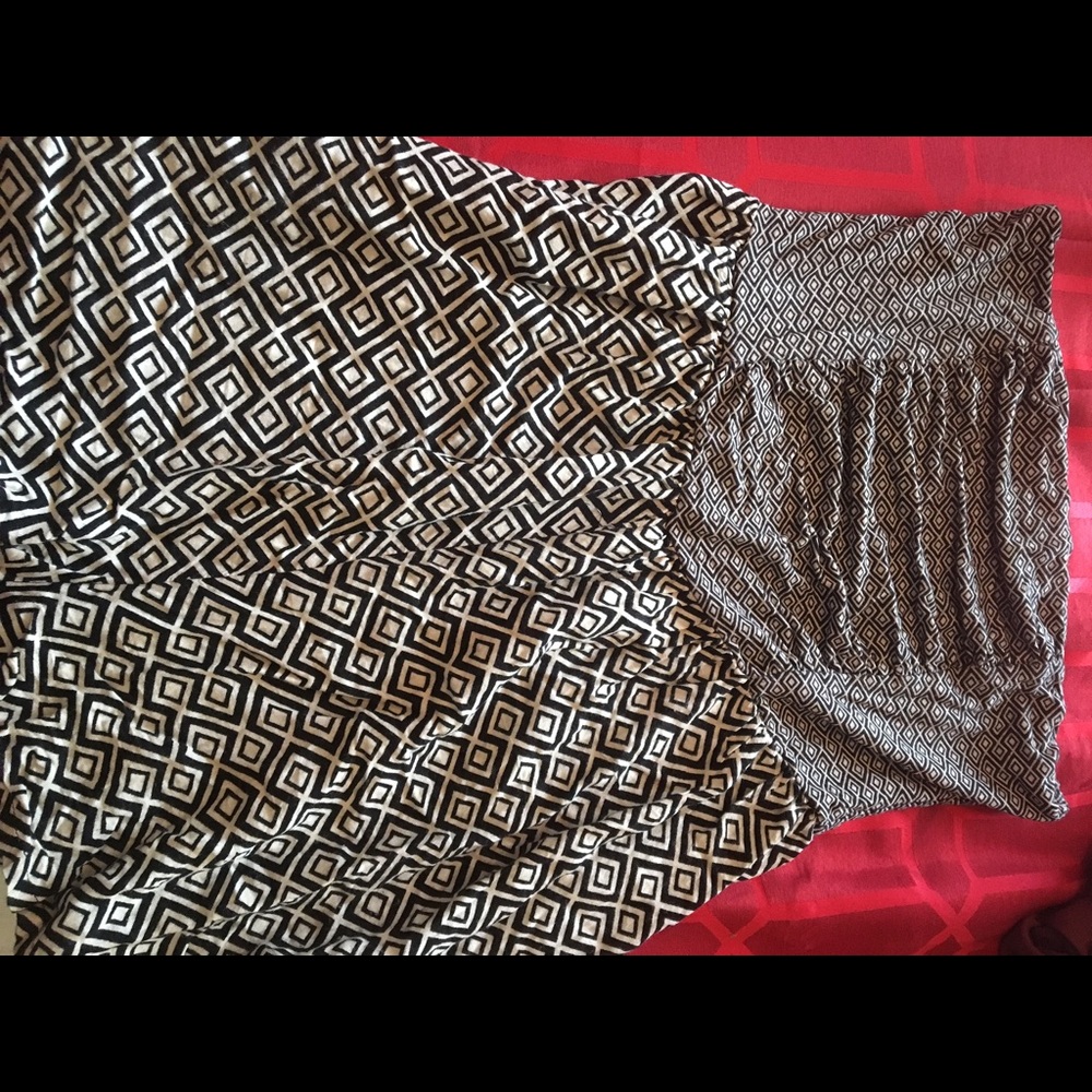 Roxy strapless short one piece size L