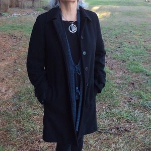 J Crew Car Coat Medium Tall TM