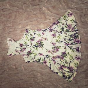 Floral racerback dress