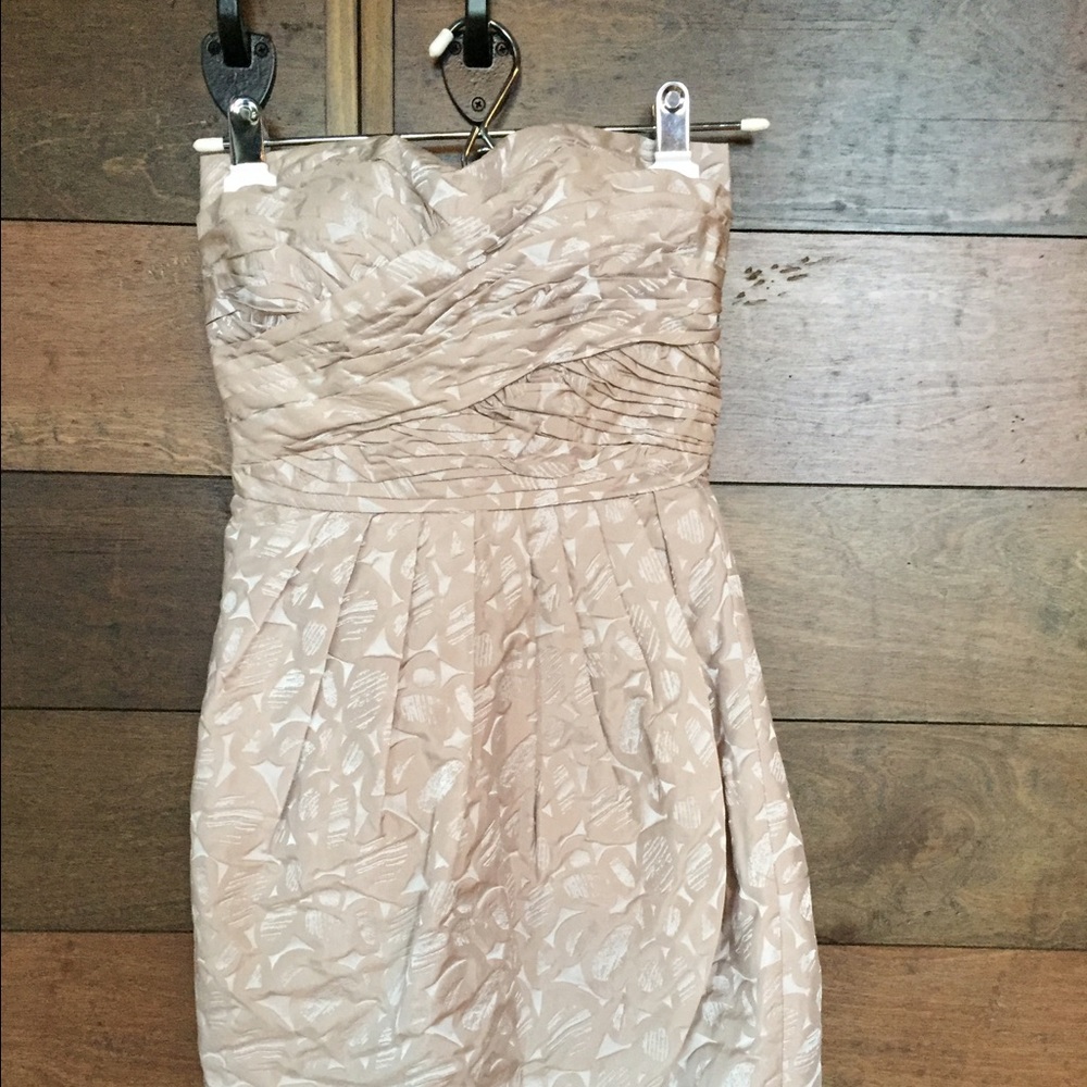 Max and Cleo strapless party dress