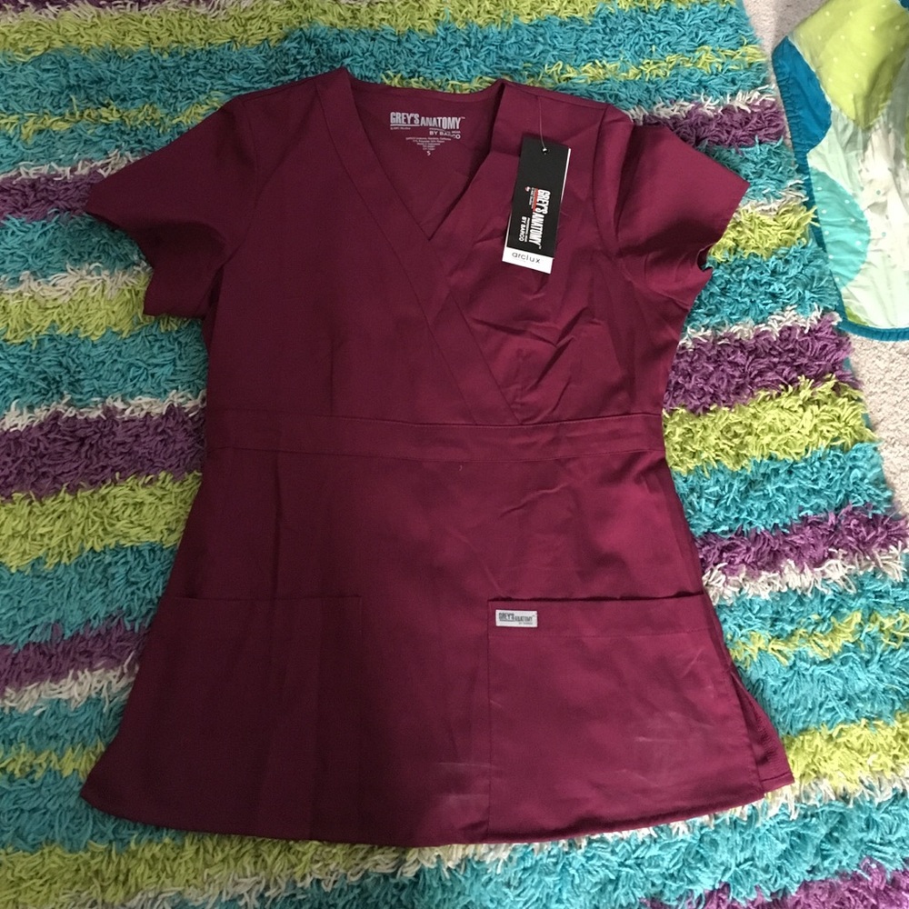 Greys Anatomy Scrub Top