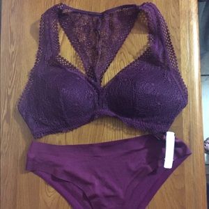 Victoria's Secret Lace Bralette Set
