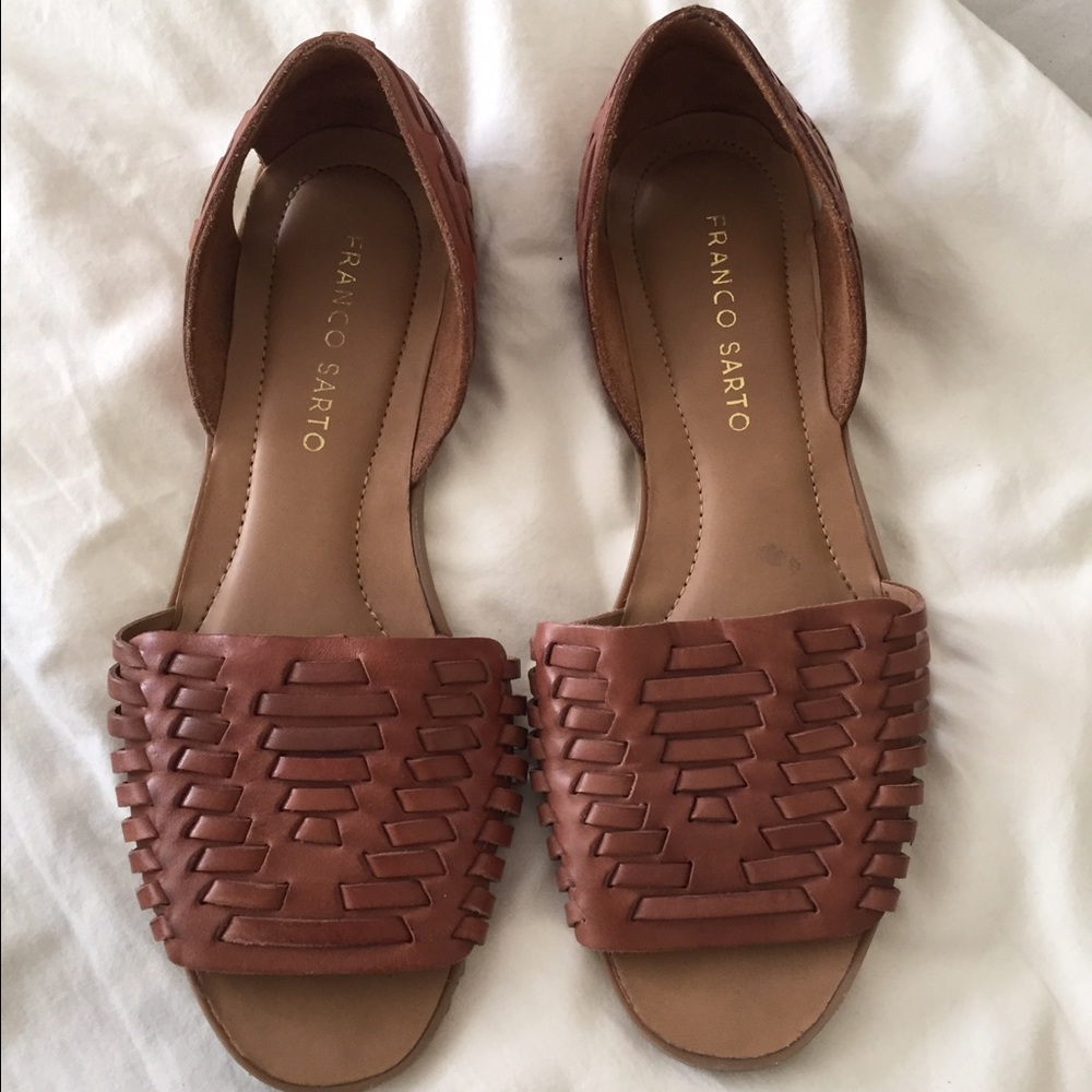 Tan Huarache Sandals