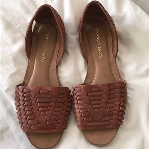 Tan Huarache Sandals