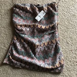 Express XS strapless top