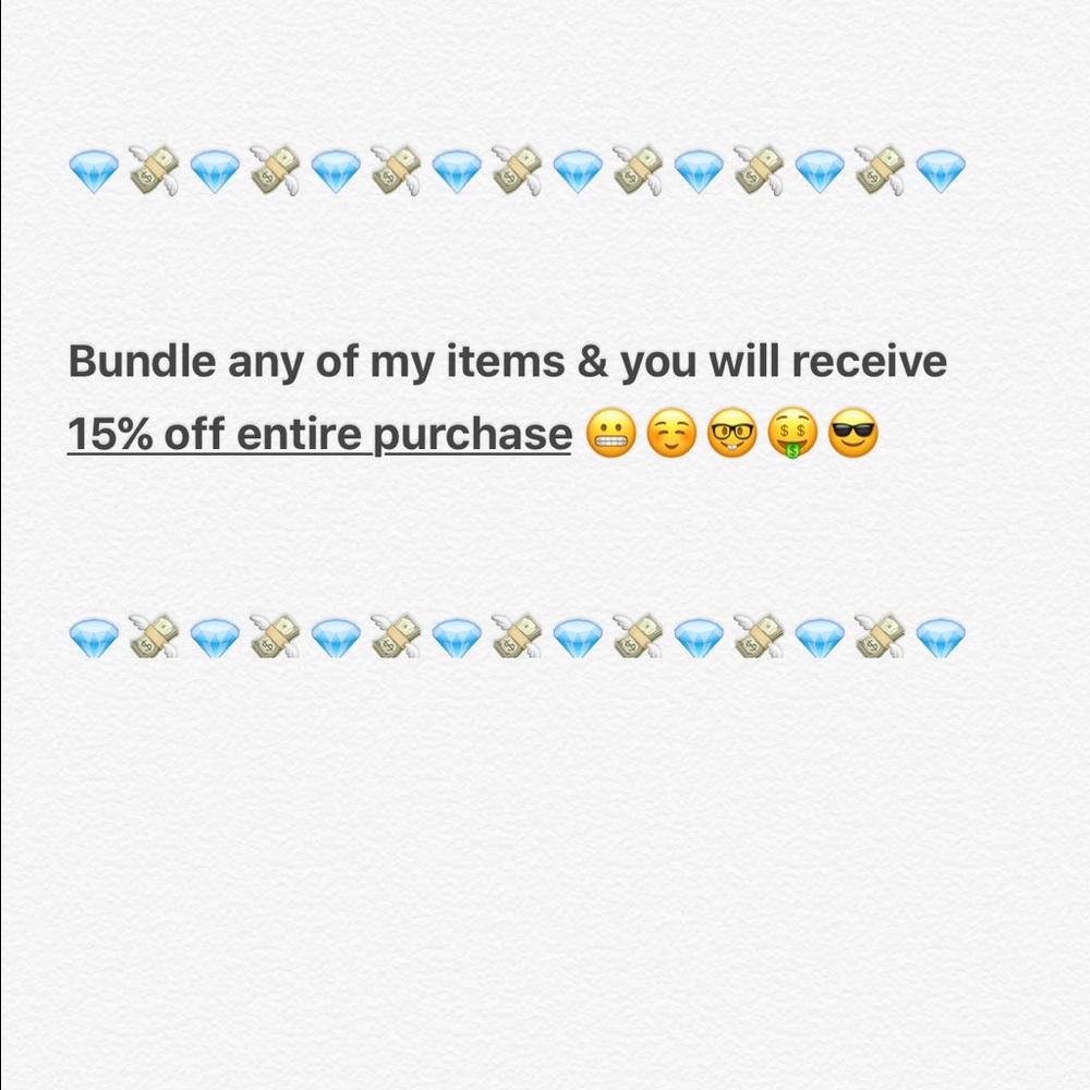 BUNDLE UP 🙂💰
