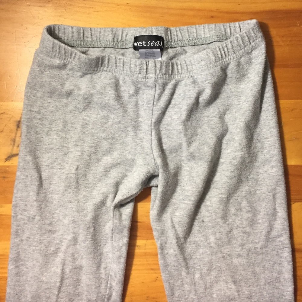 Grey Crop leggings