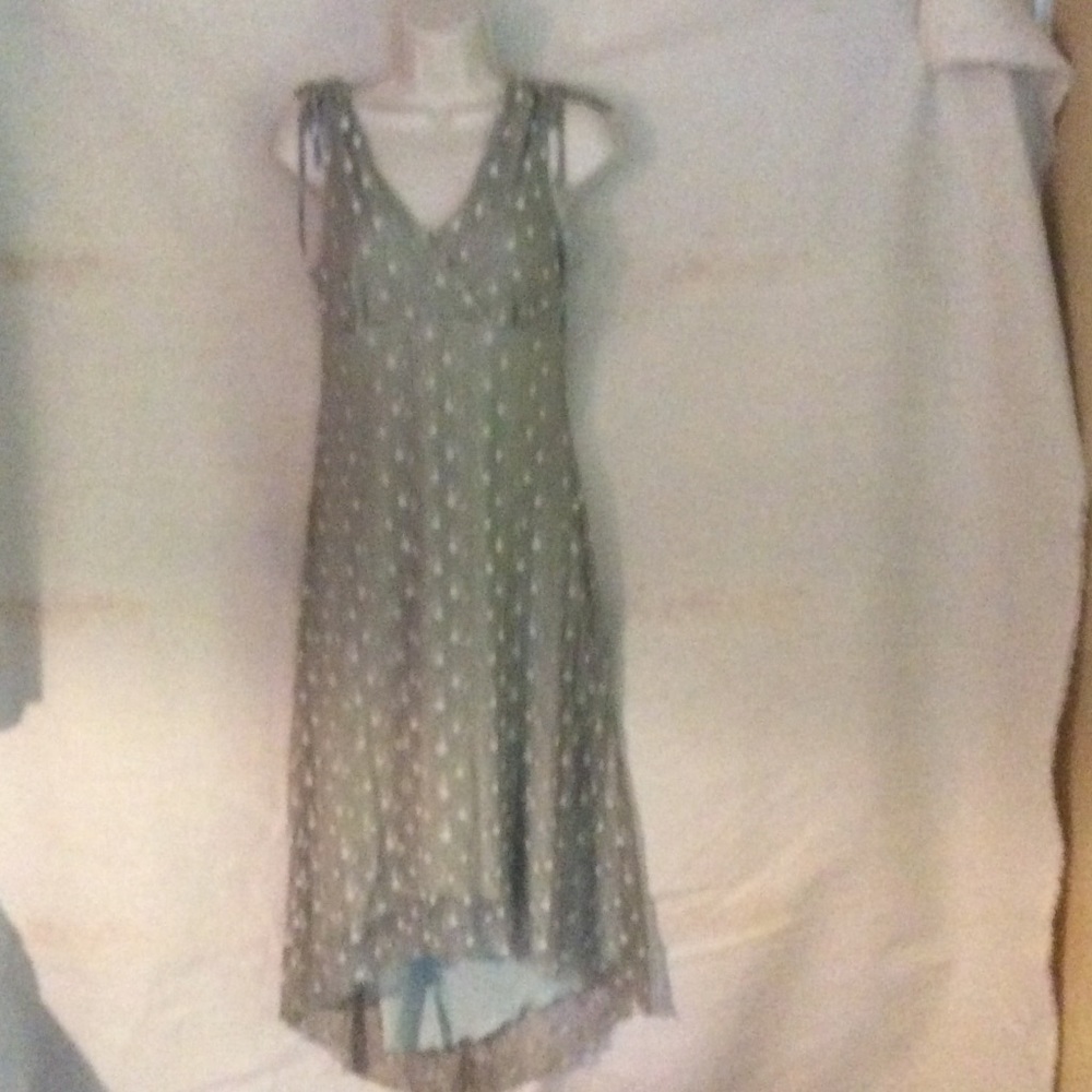 Soft, flowing layered dress
