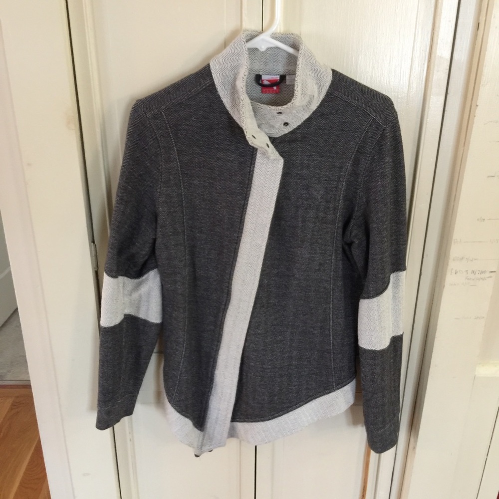 Puma asymmetrical jacket.