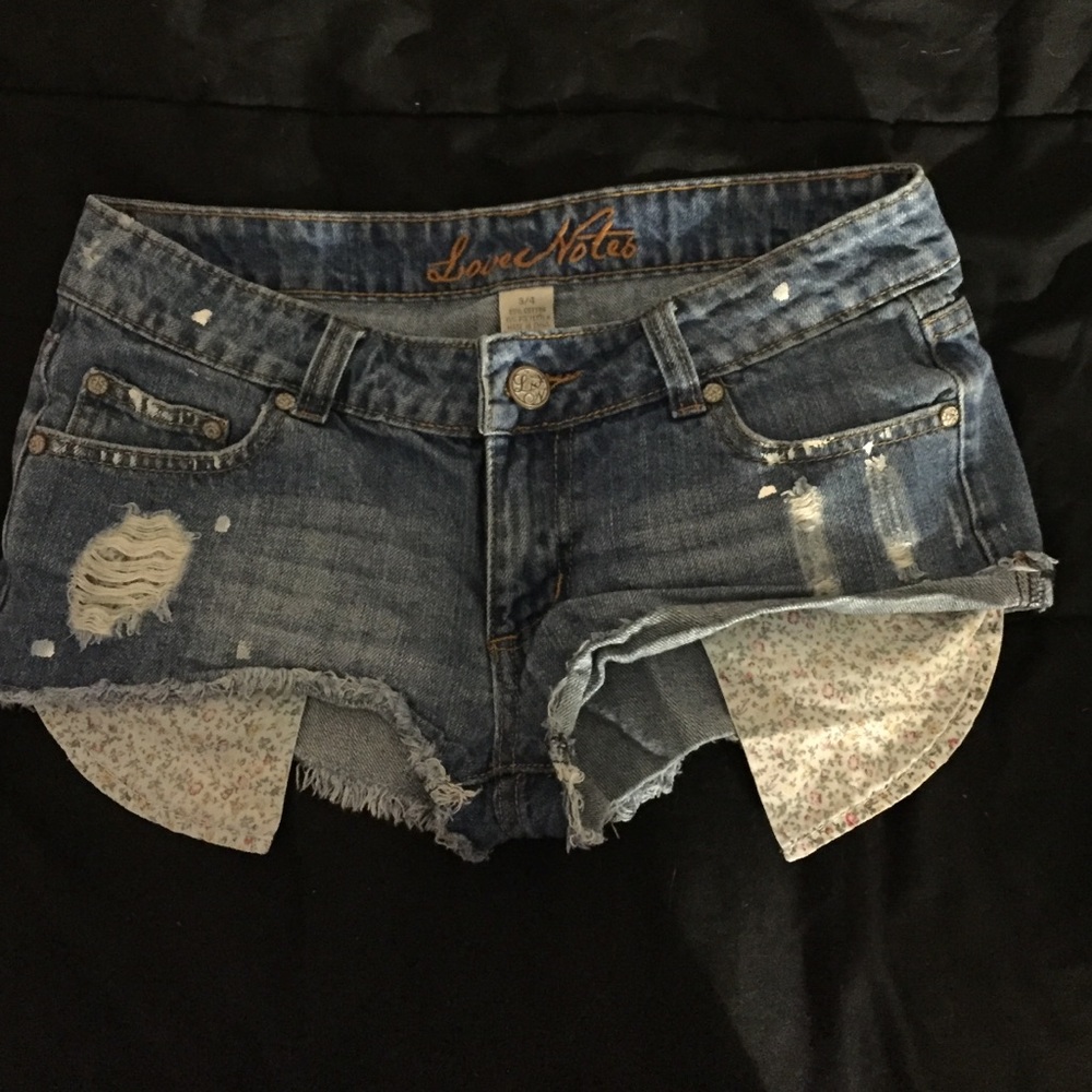 Jean shorts