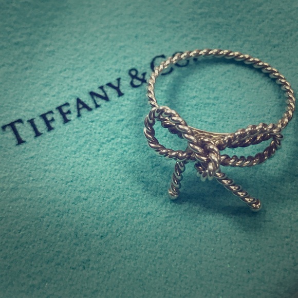 Tiffany & Co. Jewelry - Tiffany Sterling Silver Bow Ring