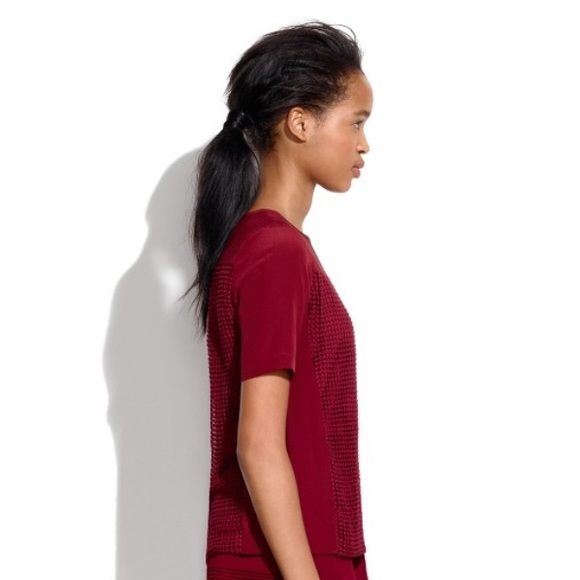 Madewell Meshknot Top - Picture 2 of 4