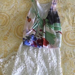 Gorgeous Watercolor Silk Tank