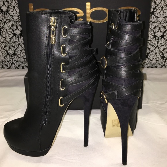 SALE!!! BEBE Edyta Backstrap Bootie - Picture 2 of 4