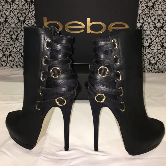 SALE!!! BEBE Edyta Backstrap Bootie - Picture 3 of 4