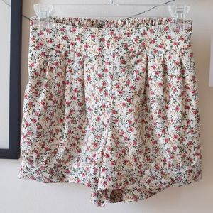 Floral Print Shorts