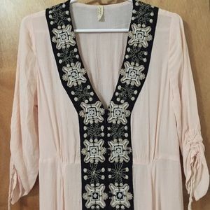 Free people light pink dress