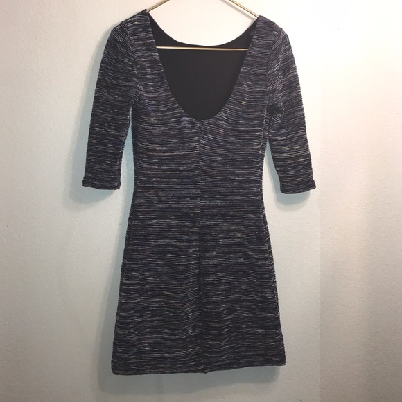 Urban Outfitters Dresses - VTG INS SHIFT DRESS NAVY& MULTI COLOR 3/4 Sleeve M Urban Outfitters Dresses - VTG INS SHIFT DRESS NAVY& MULTI COLOR 3/4 Sleeve M