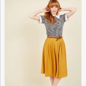 Breathtaking in tiger lilies skirt