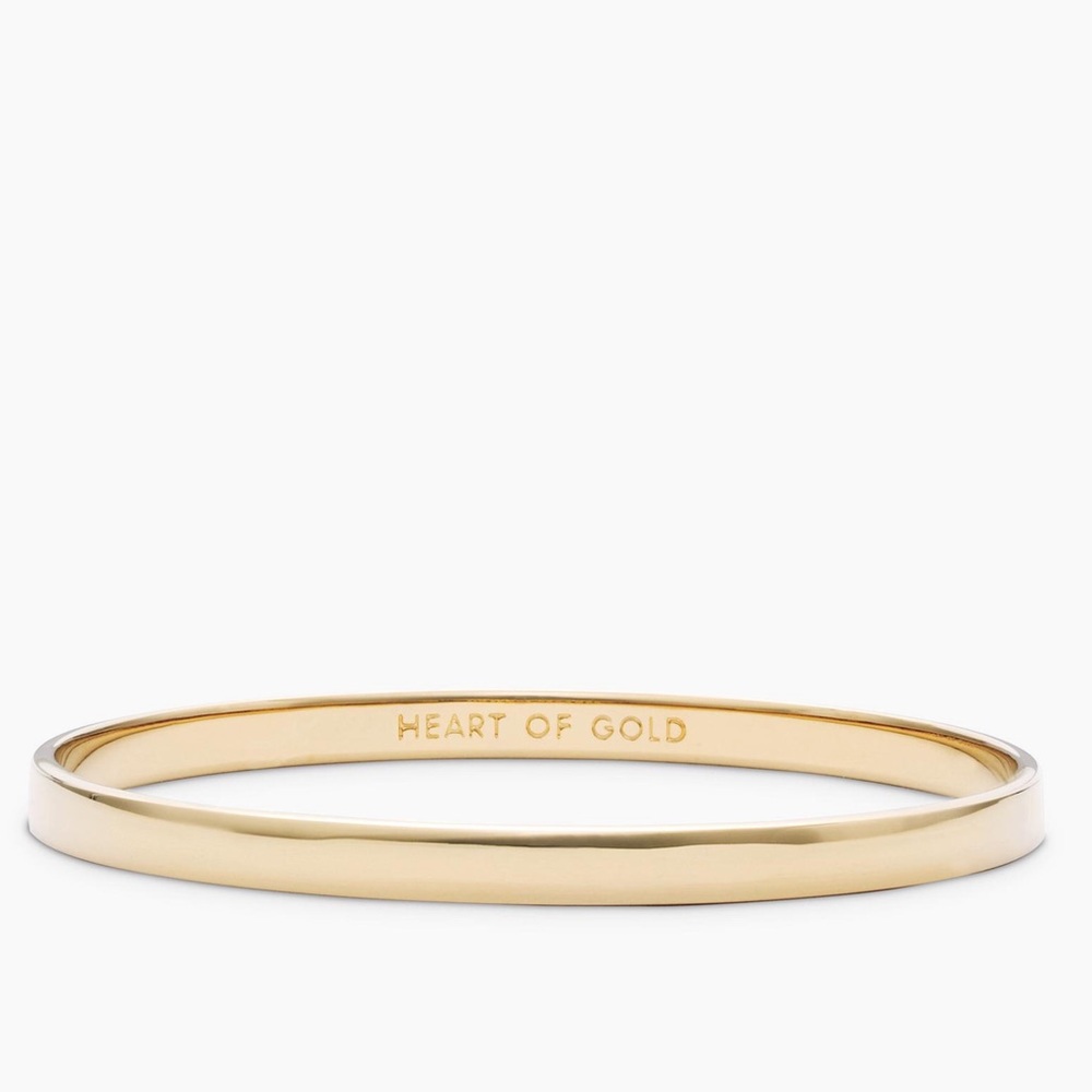 Kate Spade heart of gold idiom bangle - NWT✨