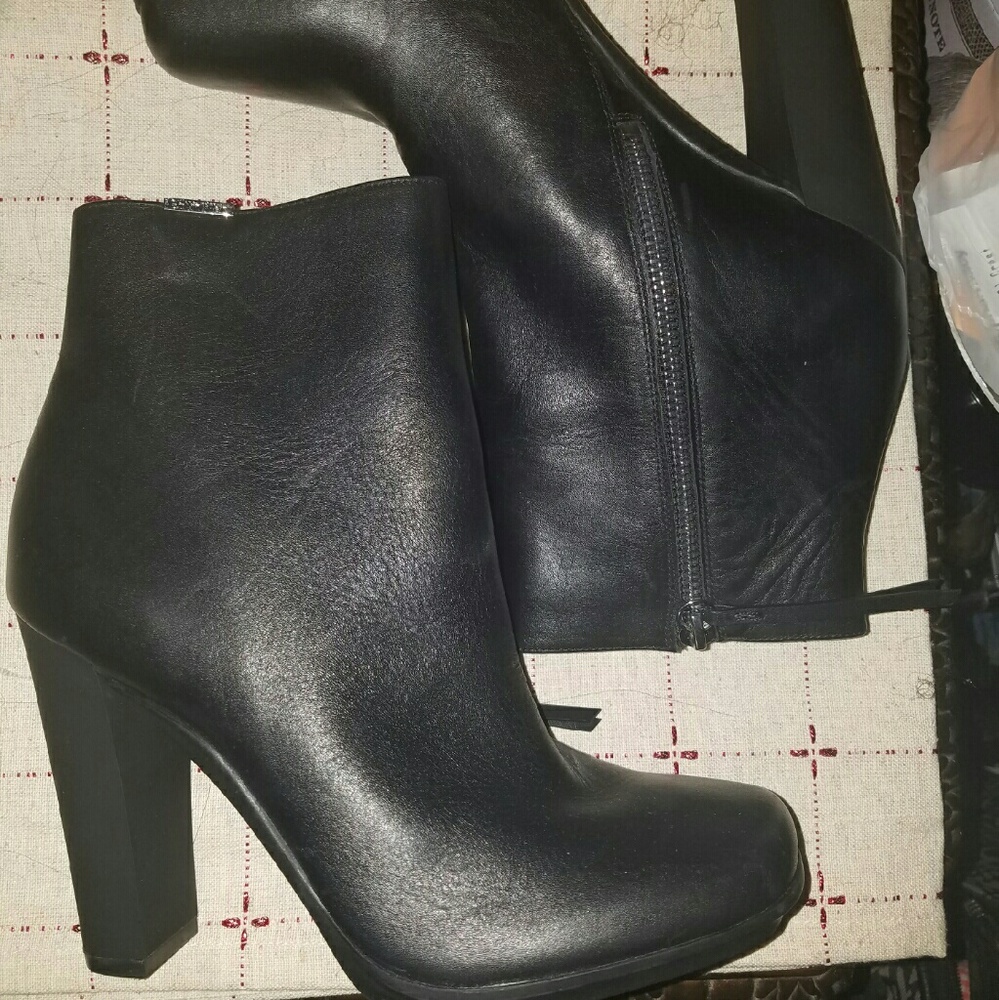 Calvin Klein Ankle Leather boots