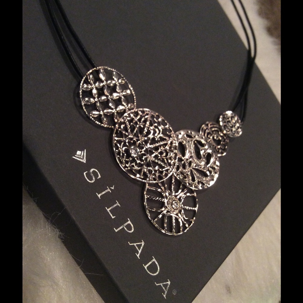 Silpada Filigree Art Necklace
