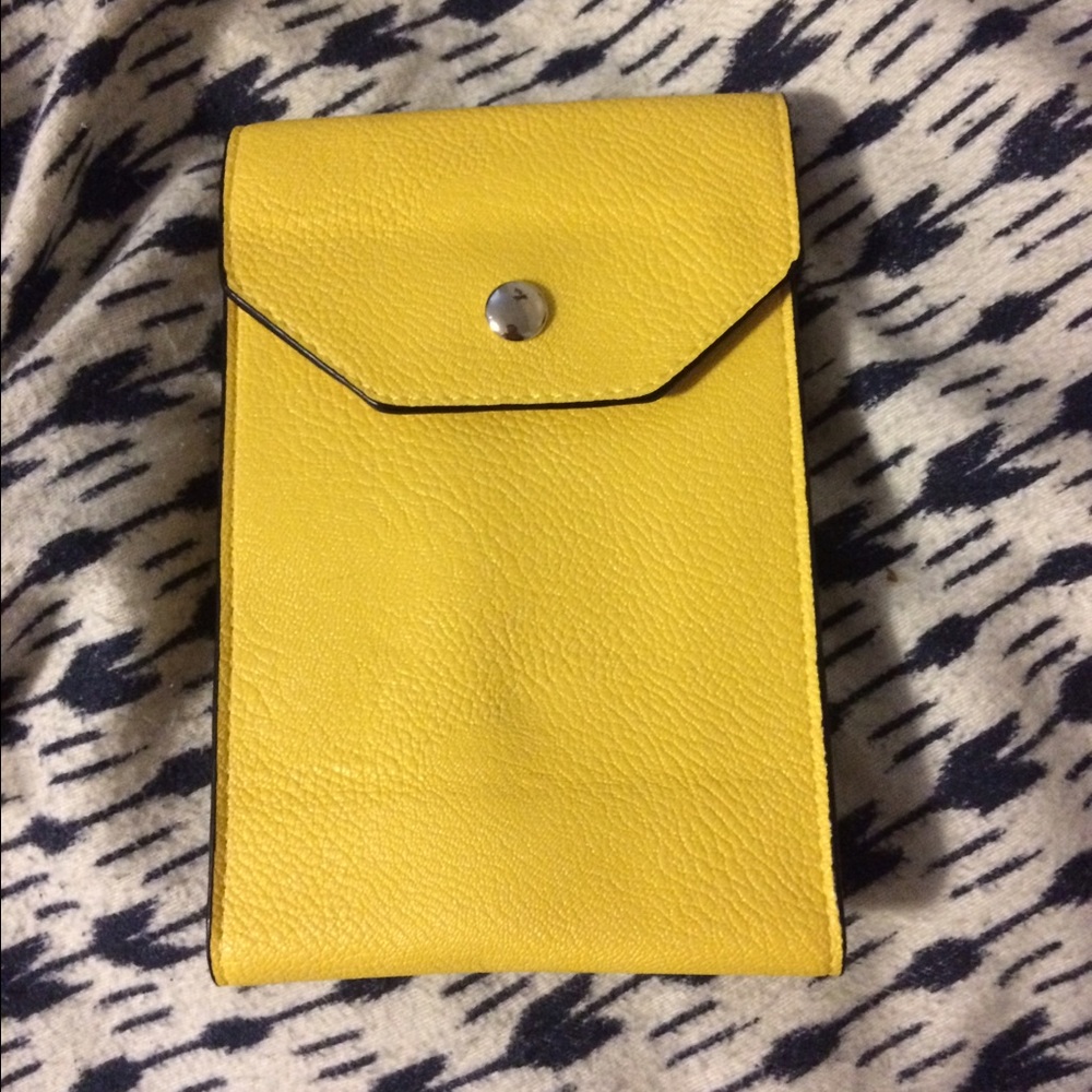 Vegan Leather Yellow Mini Bag